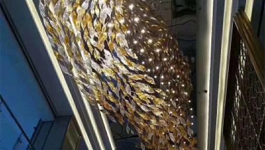 会所大堂灯具案例   