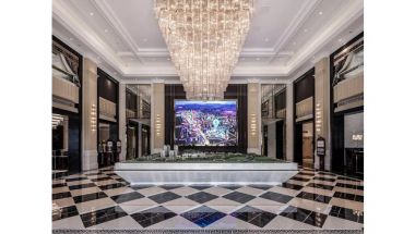 售楼部灯饰案例   