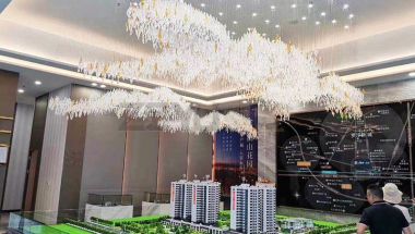 售楼部灯饰案例   