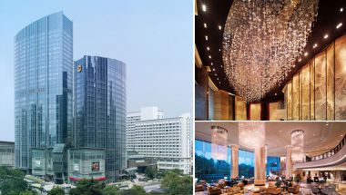 接待服务区域---大堂（青岛香格里拉酒店大堂）   